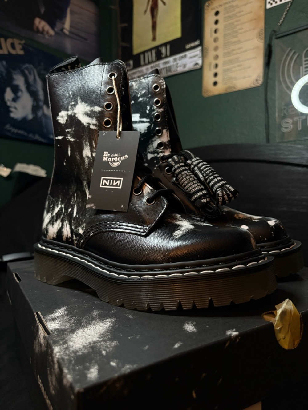 NIN X DR. MARTENS 1490 Boot